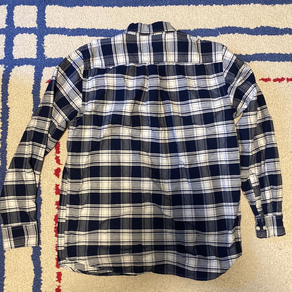 Joe Fresh Plaid Button Up - Picture 2 of 3